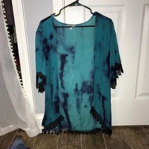 tie dye kimono